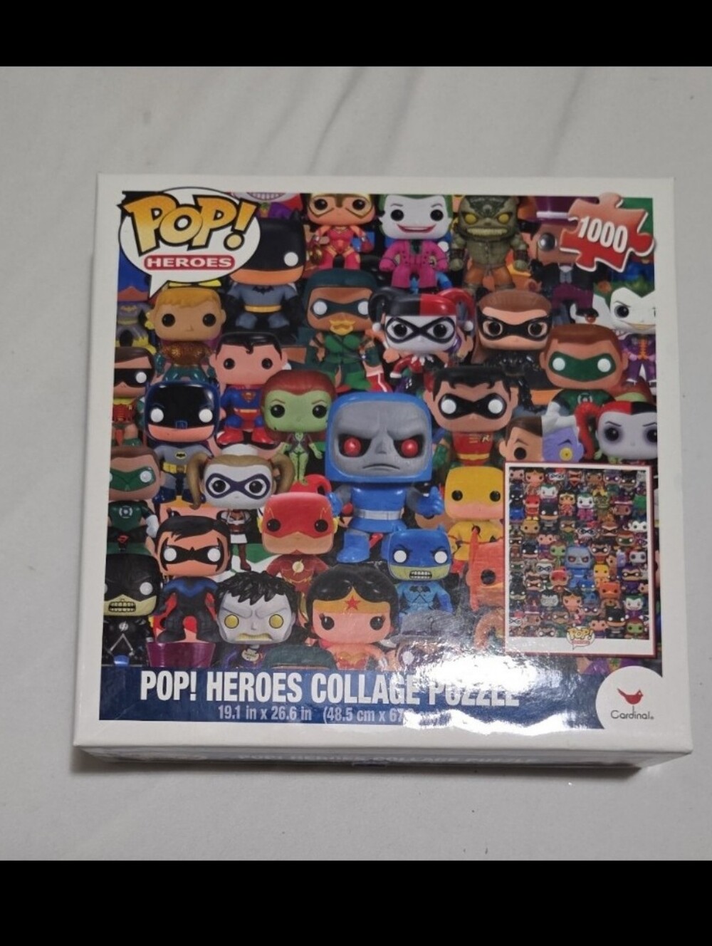 Cardinal pop heroes 1000 peice collage puzzle #27